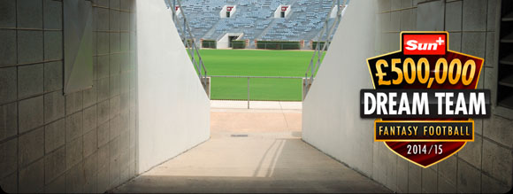 Sun+ £500,000 Dream Team Fantasy Football 2014/15