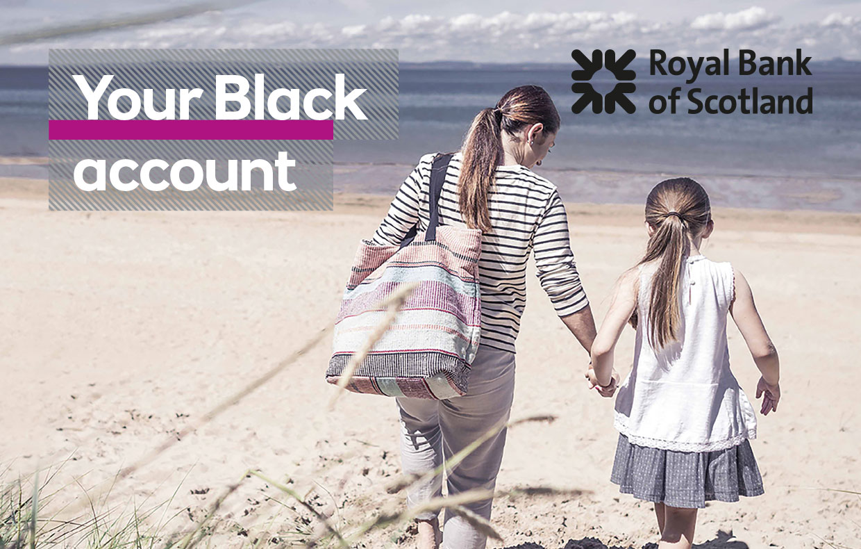 Your Black account Royal Bank of Scotland
